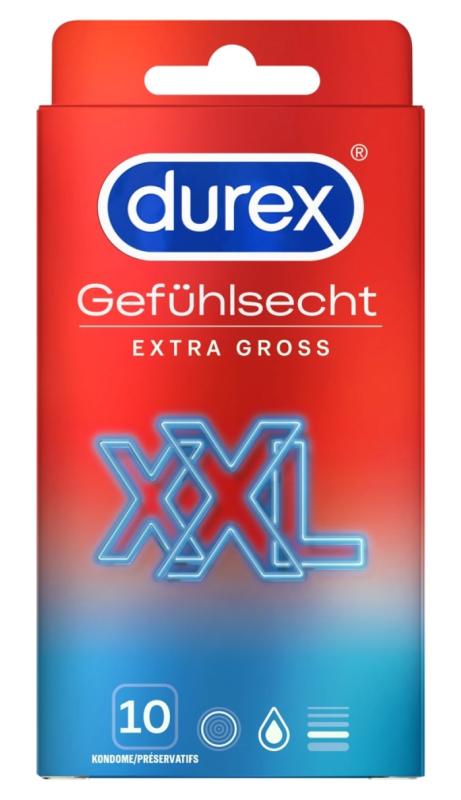 Durex Gefühlsecht Extra Groà XXL (10 Kondome) - vergleichen und günstig kaufen Durex Gefühlsecht Extra Groà XXL (10 Kondome) - vergleichen und günstig kaufen