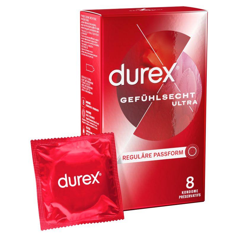 Durex 8 Gefühlsecht Ultra Kondome 52 mm - vergleichen und günstig kaufen Durex 8 Gefühlsecht Ultra Kondome 52 mm - vergleichen und günstig kaufen