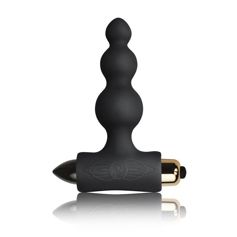 Rocks-Off Petite Sensations Bubbles: Vibroplug, schwarz - vergleichen und g&uuml;nstig kaufen