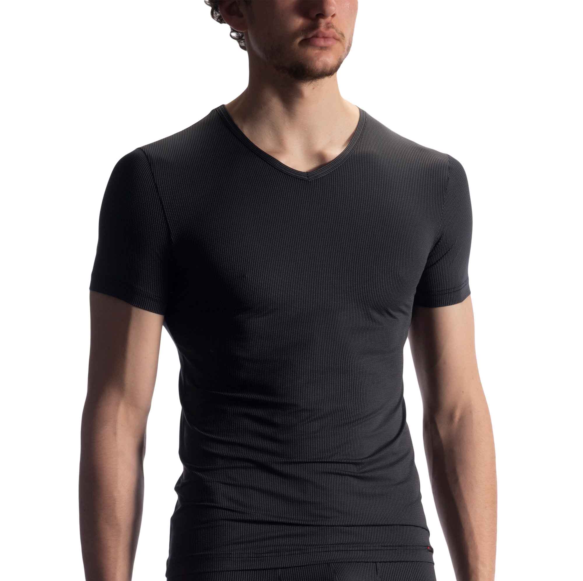 Olaf Benz RED1902: V-Neck-Shirt, schwarz - vergleichen und g&uuml;nstig kaufen