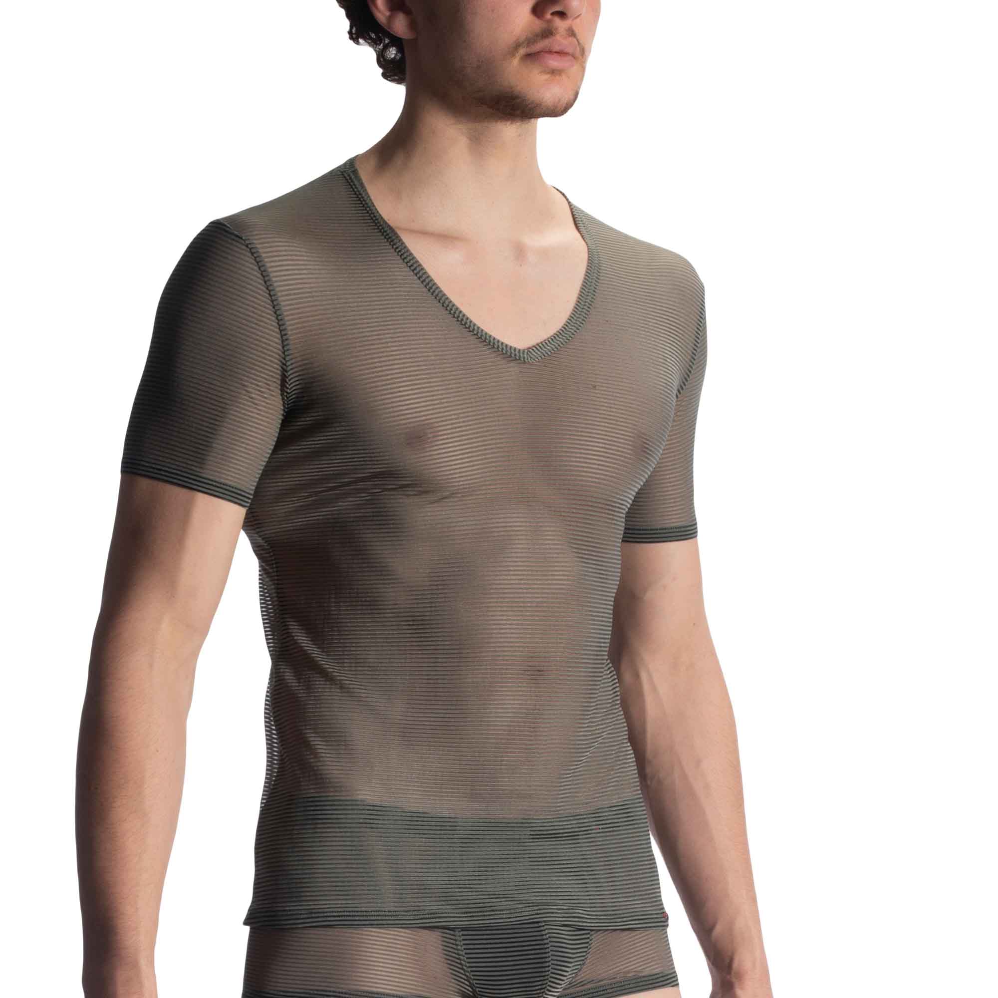 Olaf Benz RED1906: V-Neck-Shirt, olive - vergleichen und günstig kaufen Olaf Benz RED1906: V-Neck-Shirt, olive - vergleichen und günstig kaufen