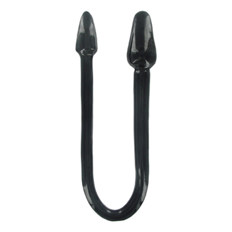 Master Series Ravens Tail Double Ended Plug: Doppel-Analplug, schwarz - vergleichen und g&uuml;nstig kaufen