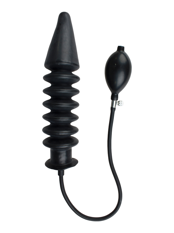 Master Series Accordion Inflatable XL Anal Plug: Analplug mit Pumpe, schwarz - vergleichen und g&uuml;nstig kaufen