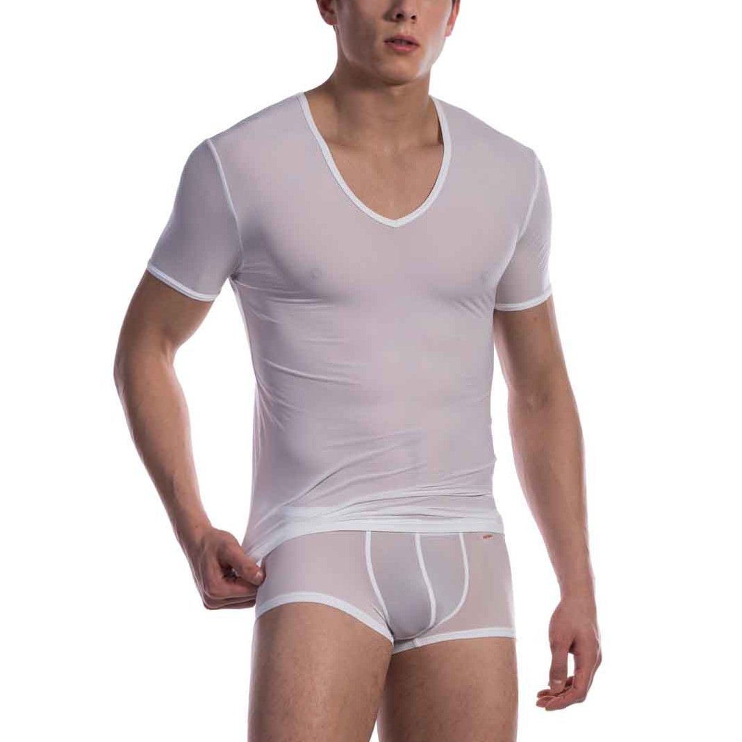 Olaf Benz RED0965: Phantom V-Neck-Shirt, weiß - vergleichen und günstig kaufen Olaf Benz RED0965: Phantom V-Neck-Shirt, weiß - vergleichen und günstig kaufen