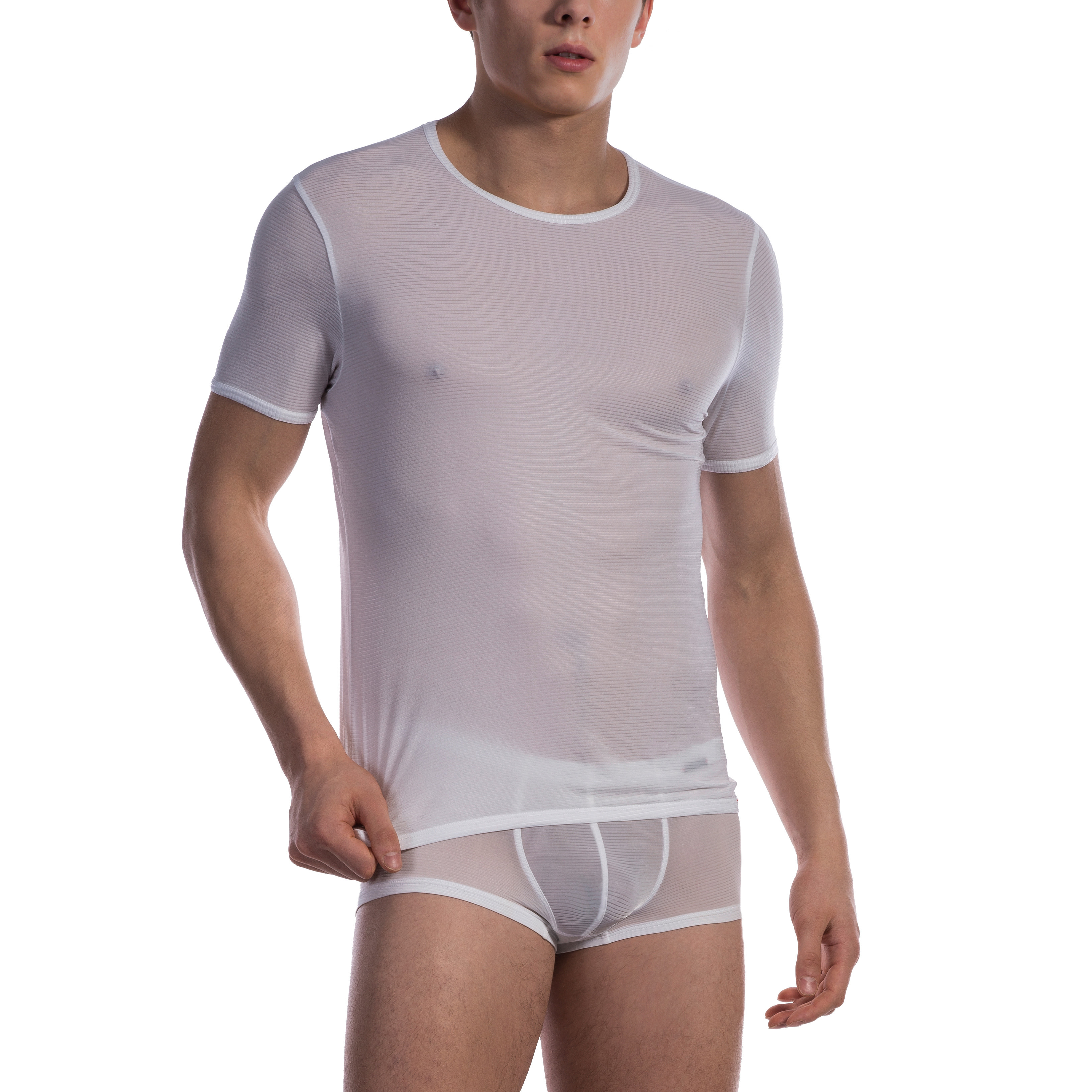 Olaf Benz RED1201: T-Shirt, weiß - vergleichen und g&uuml;nstig kaufen