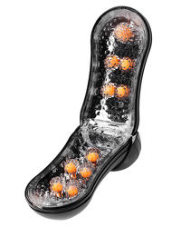 Tenga 'Flip Orb Strong - Orange Crash', 18 cm