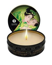 Shunga Massage Candle Green Tea