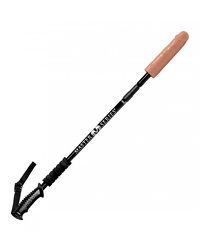 Master Series Dick Stick: Dildo-Stange, schwarz/haut