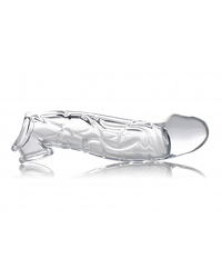 Size Matters: Penishülle mit Hodenring 2??, transparent