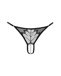 Bracli Kyoto: G-Perlenstring, schwarz