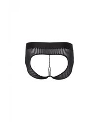 Bracli Perlseo Tokyo: Perlen-Jockbrief, schwarz