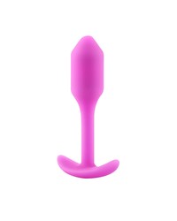 B-Vibe Snug Plug 1: Analplug, fuchsia