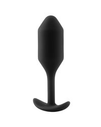 B-Vibe Snug Plug 2: Analplug, schwarz