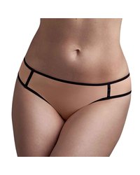Marlies Dekkers Meringue: String, pale peach/schwarz