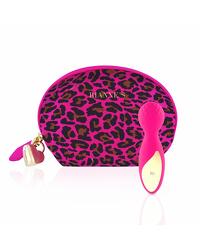 Rianne S Essentials Lovely Leopard: Mini-Wandvibrator, pink