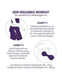 LaGemmes Yoni Egg Set: Liebes-Ei 3er-Set Jade, grün