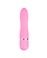 EasyToys Mini-Vibrator geriffelt in Pink