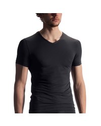 Olaf Benz RED1902: V-Neck-Shirt, schwarz