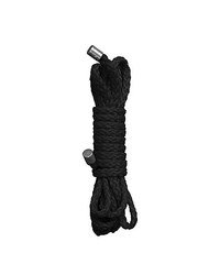 Ouch! Kinbaku Mini Rope: Bondageseil, schwarz (1,5m)