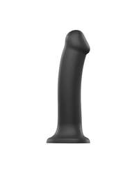 Strap-On-Me Dual Density: Strap-On-Dildo, schwarz