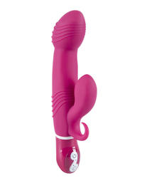Rillenvibrator „Flores Piccolo??, 20,5 cm, mit 7 Vibrationsrhythmen