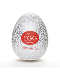 Tenga x Keith Haring Egg Party Masturbator