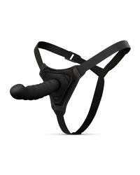 Silikon Umschnalldildo - gebogen