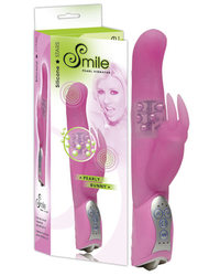 Rabbitvibrator „Pearly Rabbit?? mit rotierenden Massagekugeln
