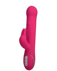 Vibe Couture Rabbit Tres Chic: Bunny-Vibrator mit Massageperlen, pink