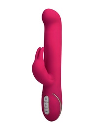 Vibe Couture Rabbit Gesture: Bunny-Vibrator mit Rotation, pink
