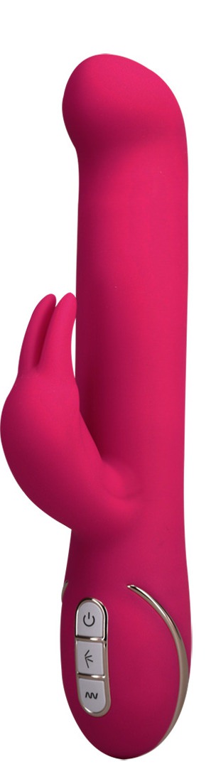 Vibe Couture Rabbit Gesture: Bunny-Vibrator mit Rotation, pink - vergleichen und günstig kaufen Vibe Couture Rabbit Gesture: Bunny-Vibrator mit Rotation, pink - vergleichen und günstig kaufen