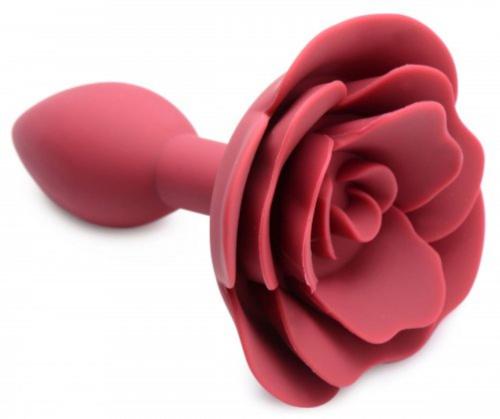 Booty Bloom Silikon-Analplug mit Rose - vergleichen und günstig kaufen