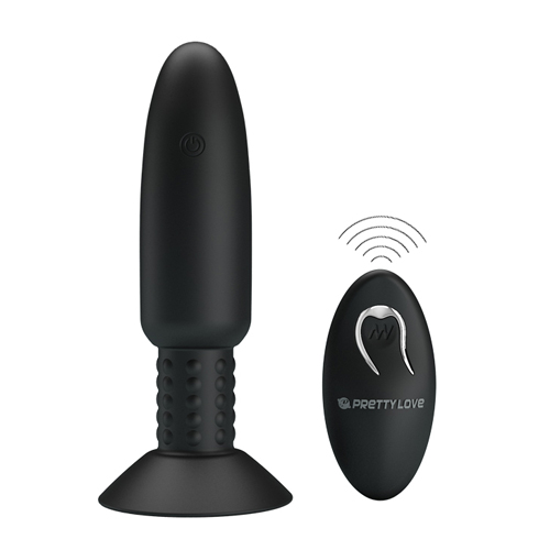 Vibrierender Butt Plug mit rotierenden Perlen - vergleichen und günstig kaufen Vibrierender Butt Plug mit rotierenden Perlen - vergleichen und günstig kaufen