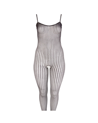 Ouvert-Catsuit: Hot Chili, schwarz