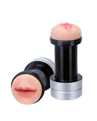 2in1 Hummer Pussy & Mouth: Masturbator, haut