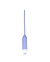 Dilator - Harnröhren-Vibrator aus Silikon - Blau - 6 mm