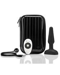 B-Vibe Trio: Vibro-Plug mit Fernbedienung, schwarz