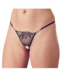 Sexy crotchless Tanga mit Strasssteinen - vergleichen und günstig kaufen