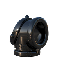 C-Ringz Rock Hard Cock Pipe: Penis-/Hodenring, schwarz