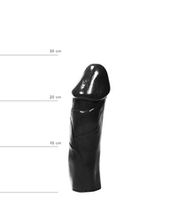 All Black AB49: Dildo, schwarz