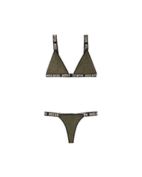 Bra Set Bo$$ Bitch - Schwarz/Gold - vergleichen und günstig kaufen