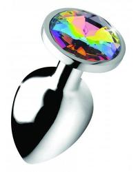 Rainbow Gem Butt Plug - Groß - vergleichen und günstig kaufen