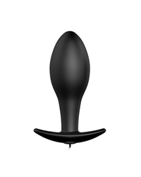 Crazy Bull John: Vibro-Analplug, schwarz