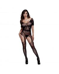 Baci Lingerie Bodystocking aus Netz und Spitze
