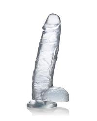Jock C-Thru Transparenter Dildo - 27 cm - vergleichen und günstig kaufen