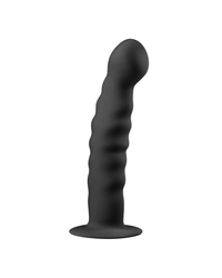 Saugnapf-Dildo aus Silikon - Schwarz - vergleichen und günstig kaufen