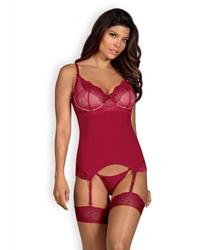 Rosalyne Korsett & String - rot - vergleichen und günstig kaufen