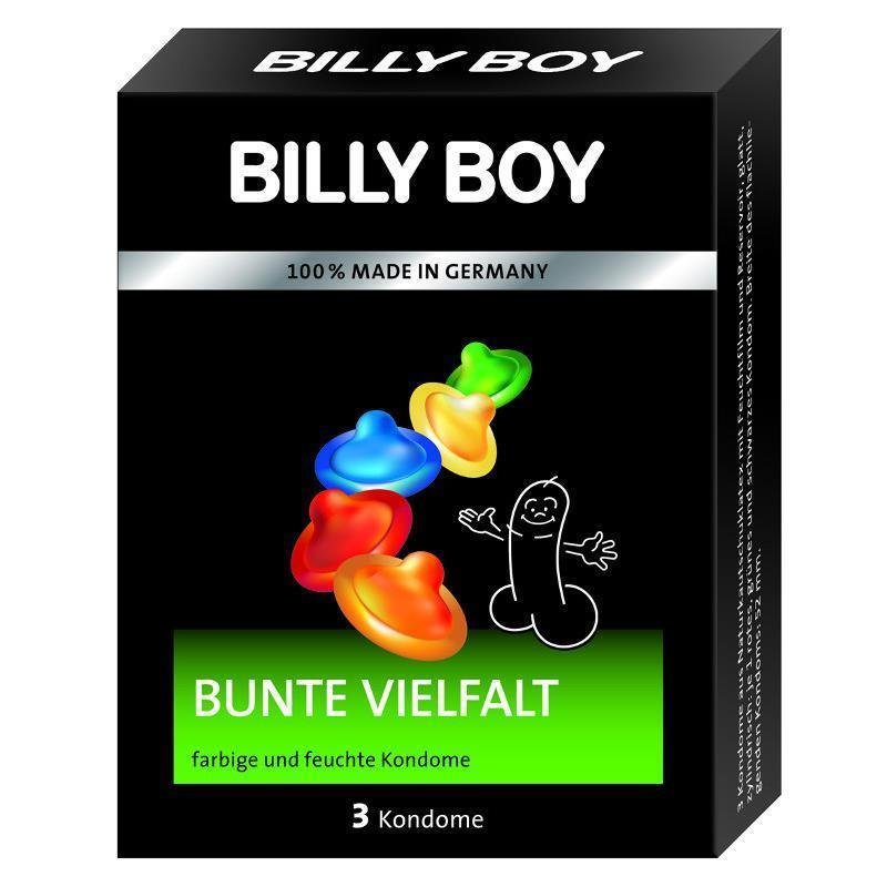 Billy Boy Bunte Vielfalt 3 Kondome - vergleichen und günstig kaufen