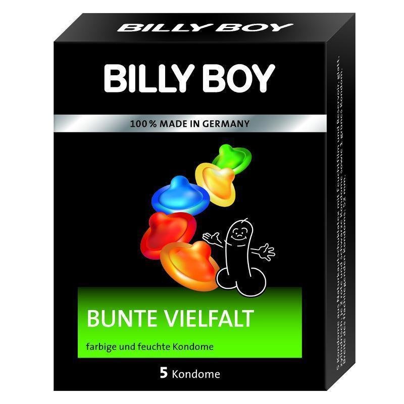 Billy Boy Bunte Vielfalt 5 Kondome - vergleichen und günstig kaufen