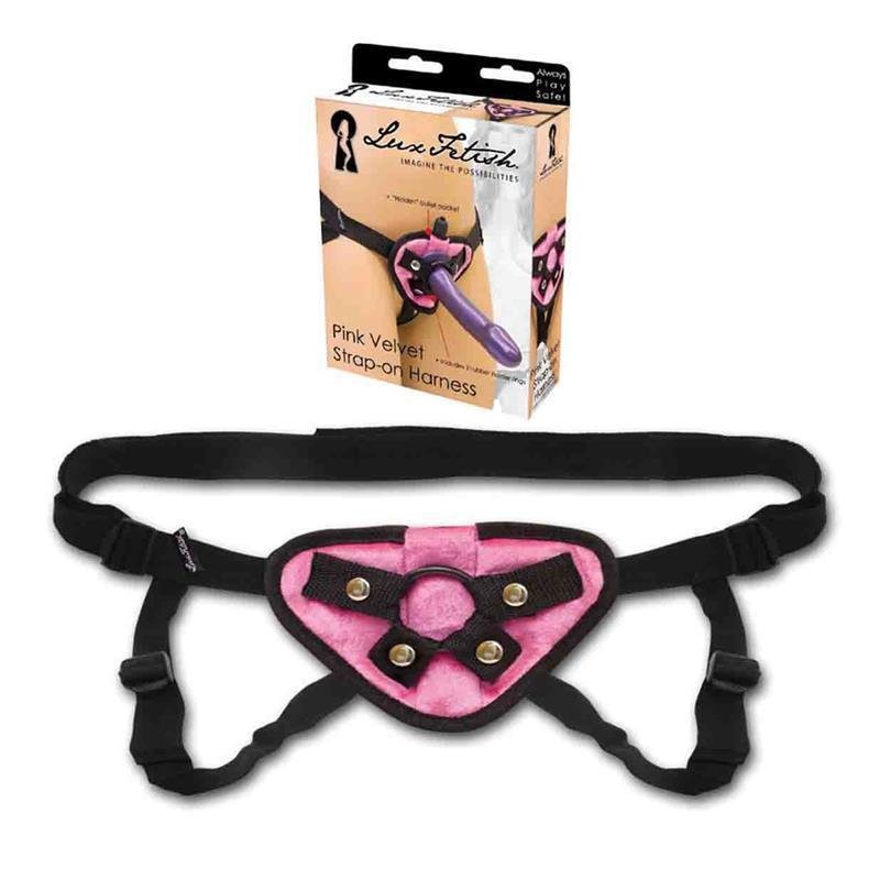 ?Pink Velvet Strap-On Harness? - vergleichen und g&uuml;nstig kaufen